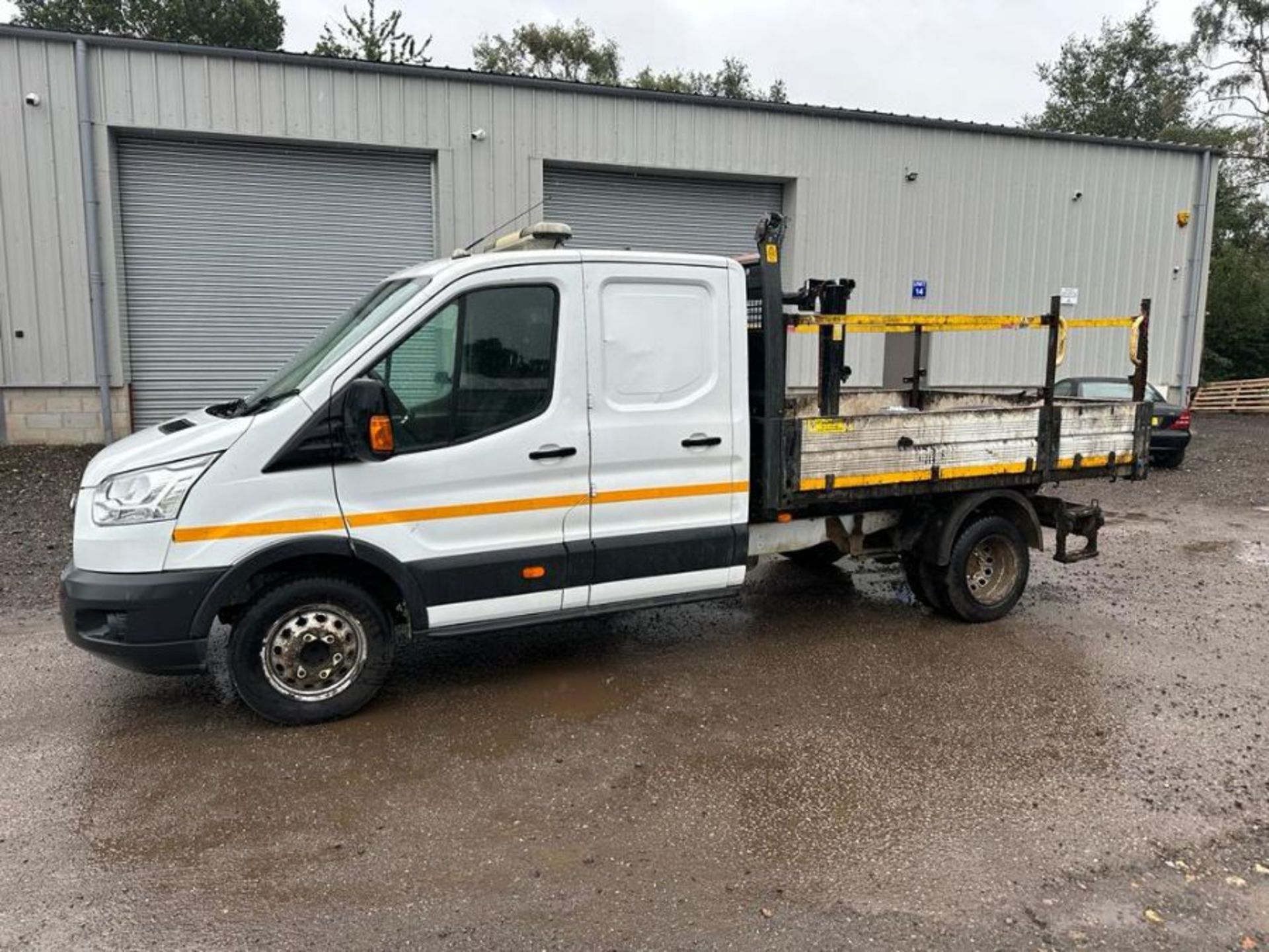 2015 65 FORD TRANSIT TIPPER - 91K MILES - TWIN REAR WHEEL - 3 SEATS - Image 6 of 9