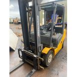 2012 JUNGHEINRICH DFG 425S FORKLIFT - DIESEL ENGINE 43.0KW - 2500KG. ** RESERVE REDUCED**.