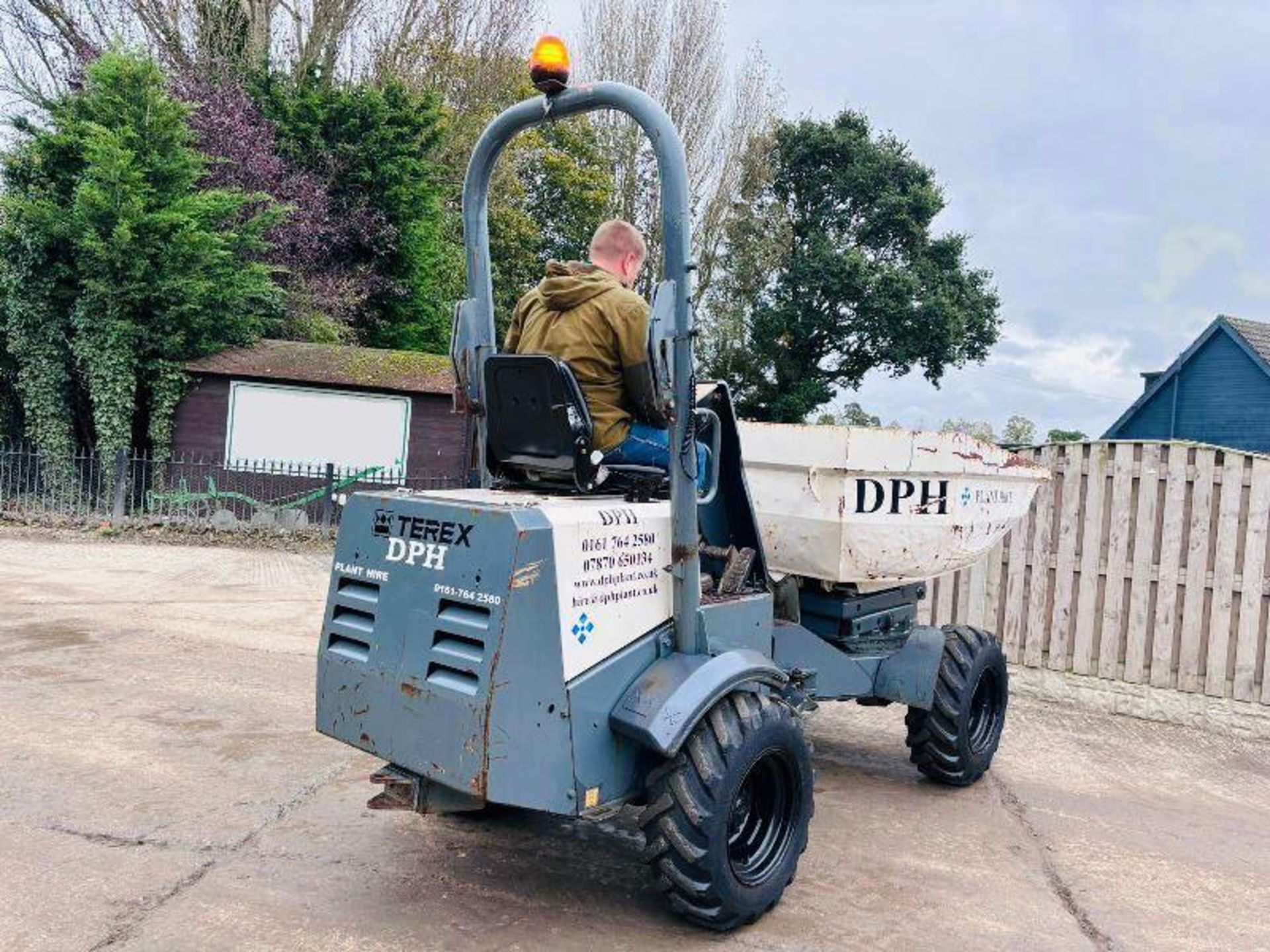 BENFORD 2 TON 4WD SWIVEL HIGH TIP DUMPER *YEAR 2008* C/W ROLE BAR - Bild 16 aus 16