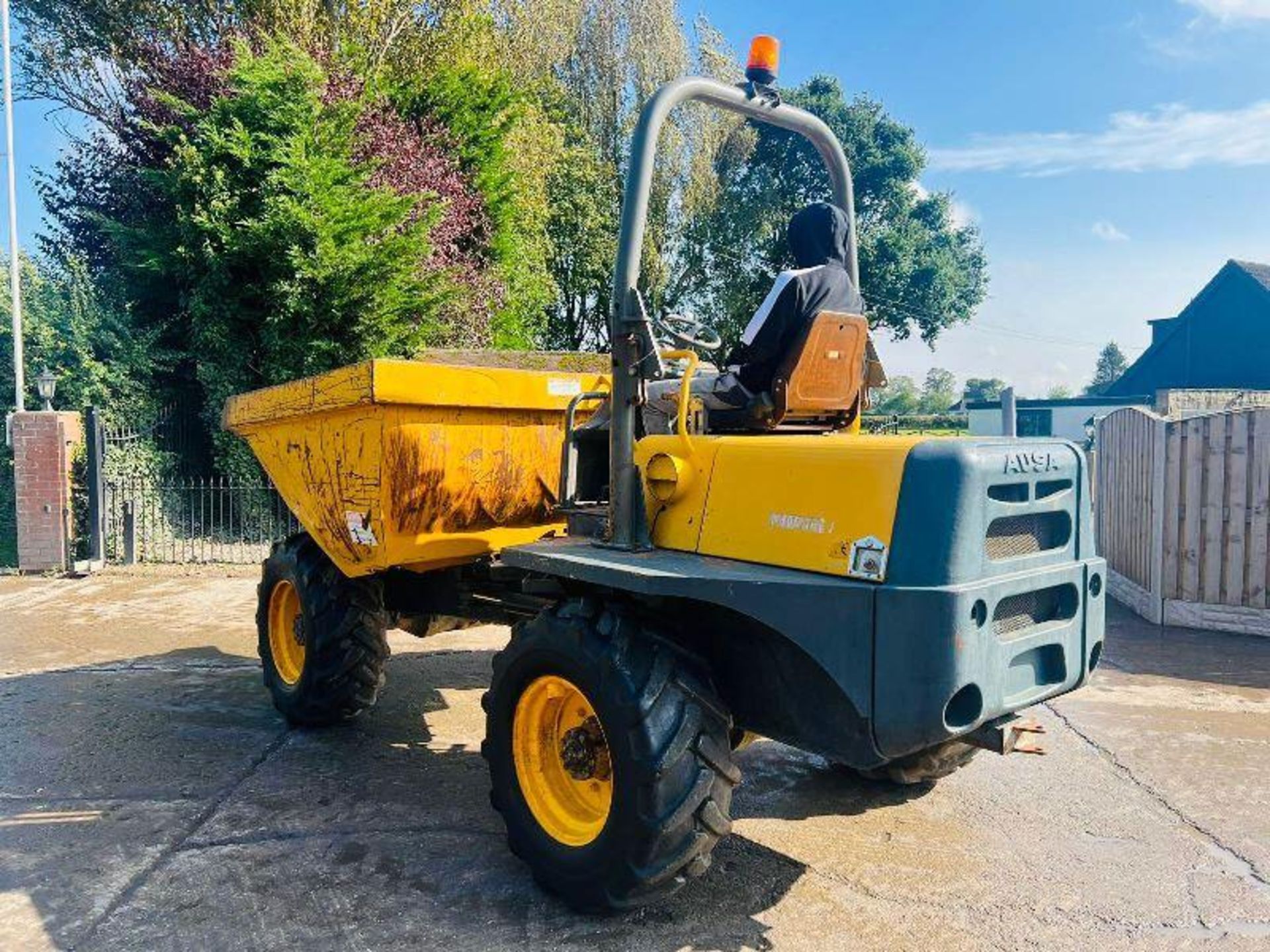 AUSA D600AP 4WD DUMPER * 1829 HOURS * C/W ROLE BAR & KUBOTA ENGINE - Bild 10 aus 16