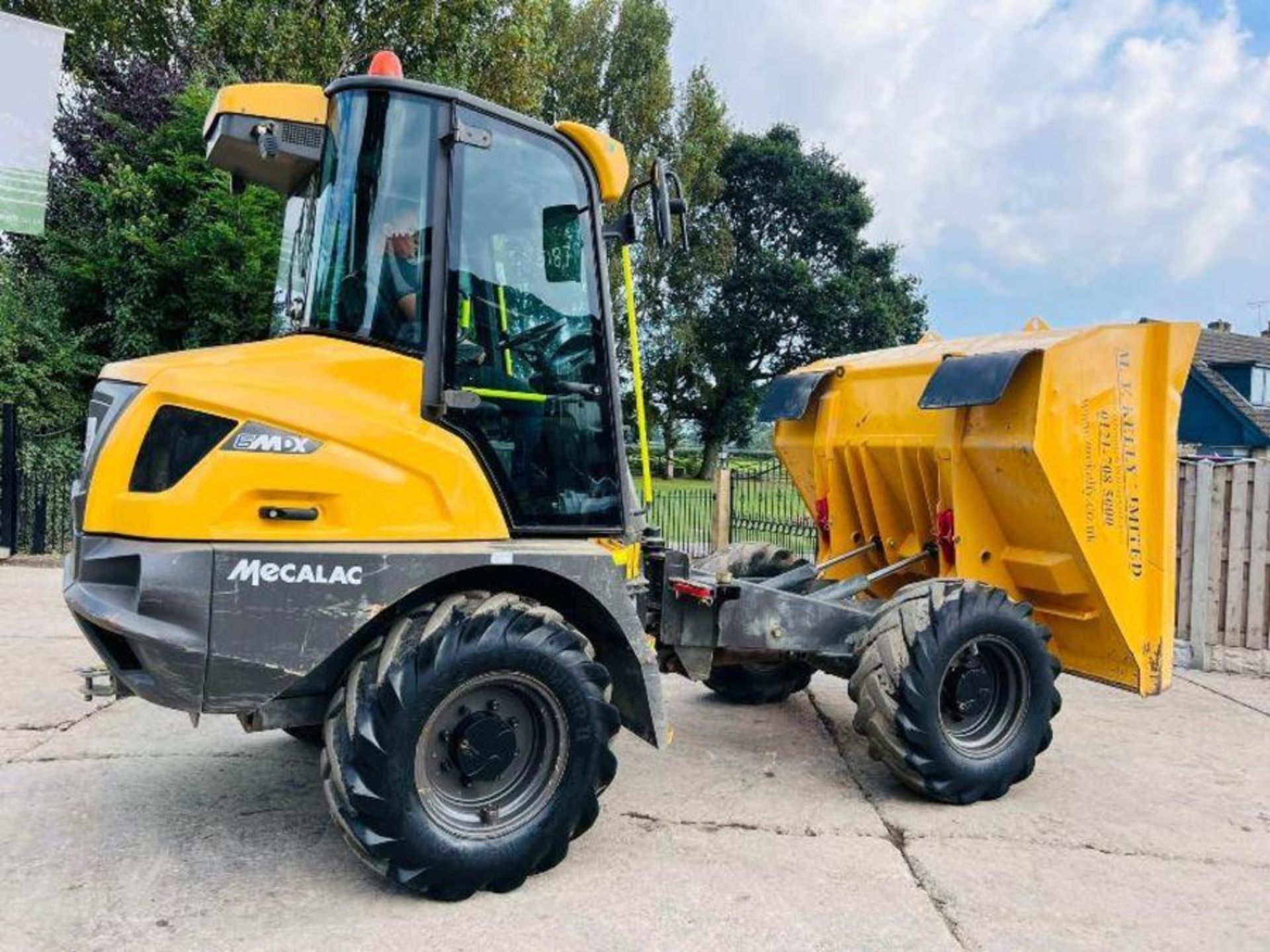 MECALAC 6MDX 4WD DUMPER *YEAR 2020, 1674 HOURS C/W AC CABIN - Image 5 of 16