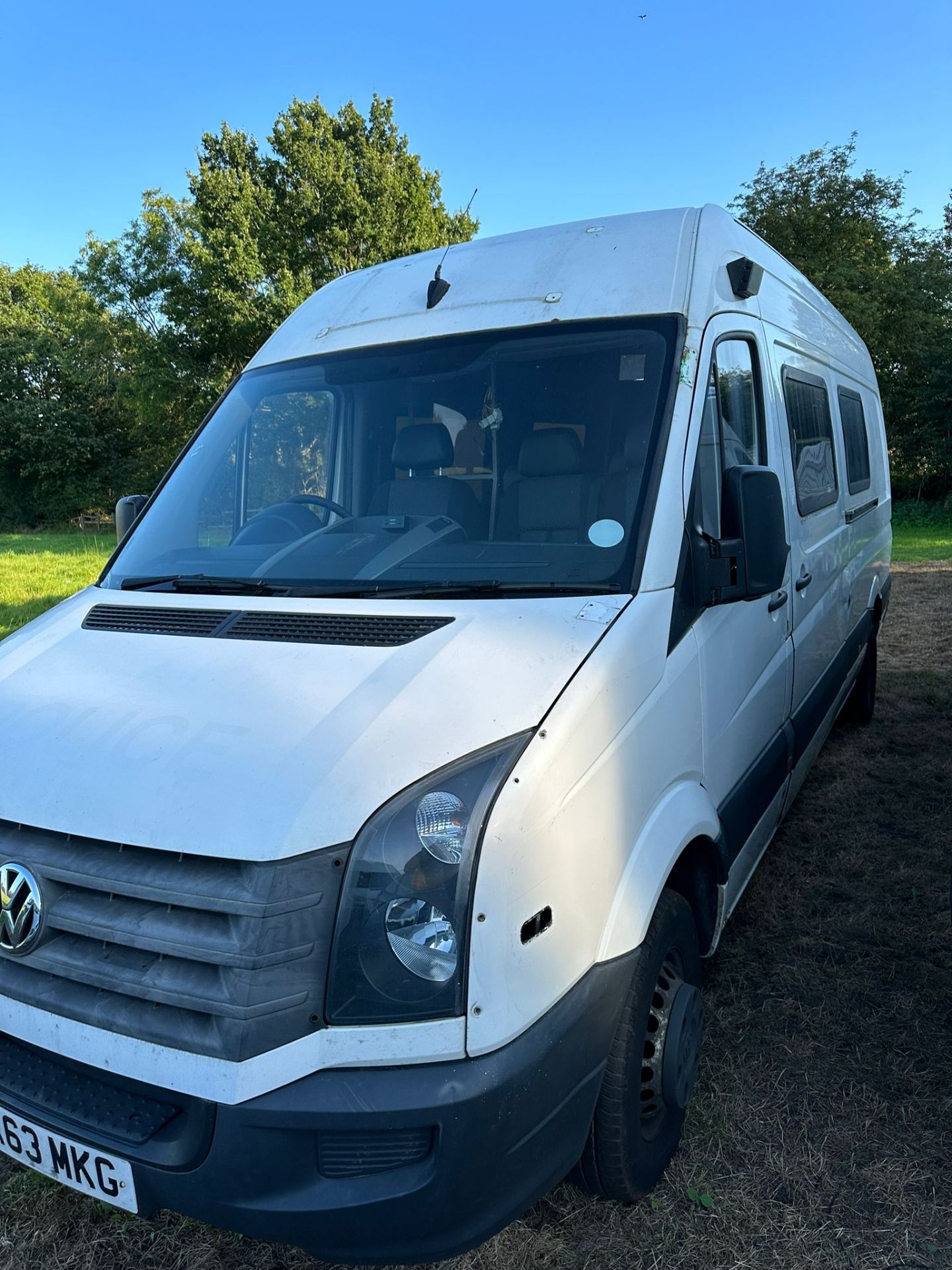 2013 63 VOLKSWAGEN CRAFTER CR50 PANEL VAN - 142K MILES - Image 2 of 10