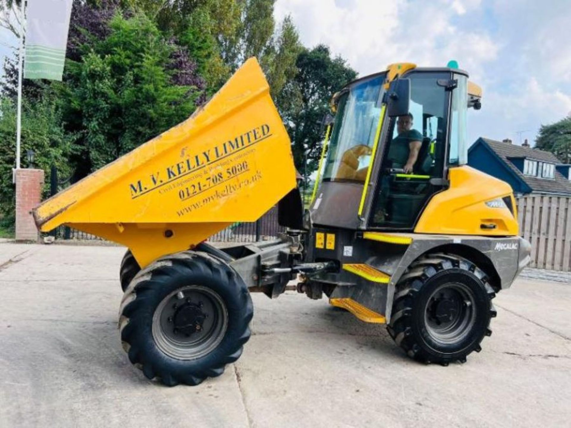 MECALAC 6MDX 4WD DUMPER *YEAR 2020, 1674 HOURS C/W AC CABIN - Image 3 of 16