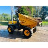 AUSA D600AP 4WD DUMPER * 1829 HOURS * C/W ROLE BAR & KUBOTA ENGINE