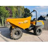 TEREX TA6 4WD DUMPER * YEAR 2014, 1499 HOURS* C/W ROLE BAR