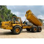 VOLVO BM A25 6X6 ARTICULATED DUMP TRUCK C/W HYDRAULIC STRAIGHT TIP