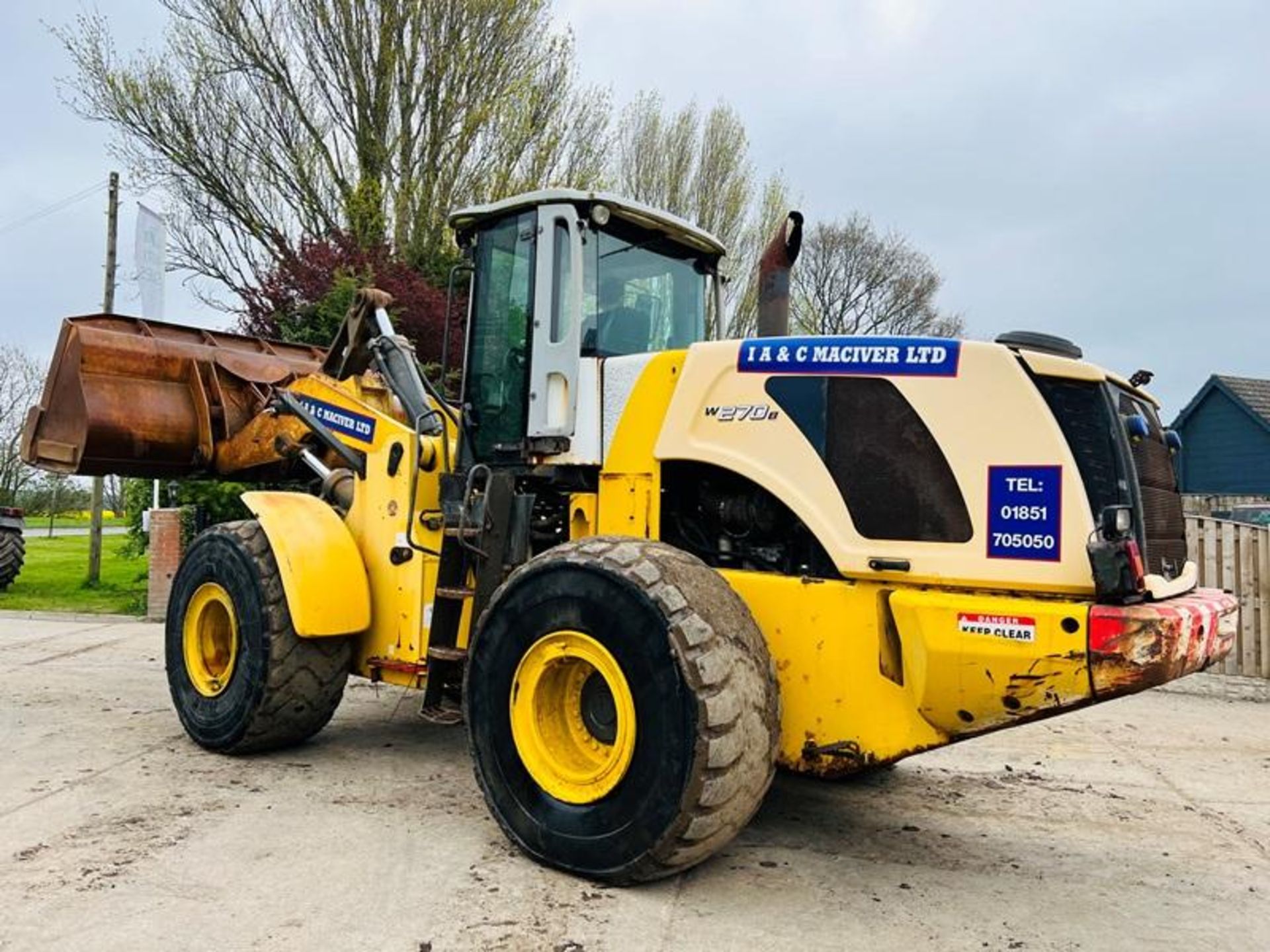 NEW HOLLAND W270B 4WD LOADING SHOVEL C/W LOAD MASTER 8000IX. - Image 13 of 13