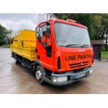 IVECO 100E18 4X2 LINE MARKER LORRY C/W MANUAL GEAR BOX.