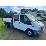 2009 59 FORD TRANSIT CREW CAB TIPPER - STARTS AND RUNS BUT DOESN’T DRIVE - REAR AXLE FAULTY