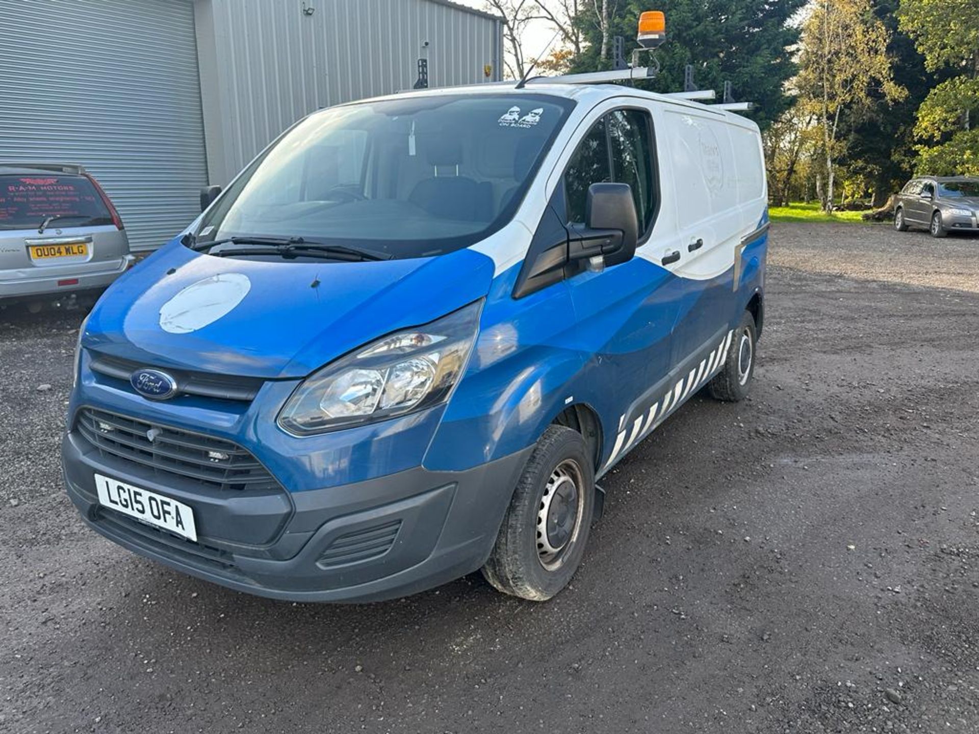 2015 15 FORD TRANSIT CUSTOM PANEL VAN - 29K MILES - EX WATER BOARD - AIR CON - SAT NAV - ROOF RACK - Image 6 of 9