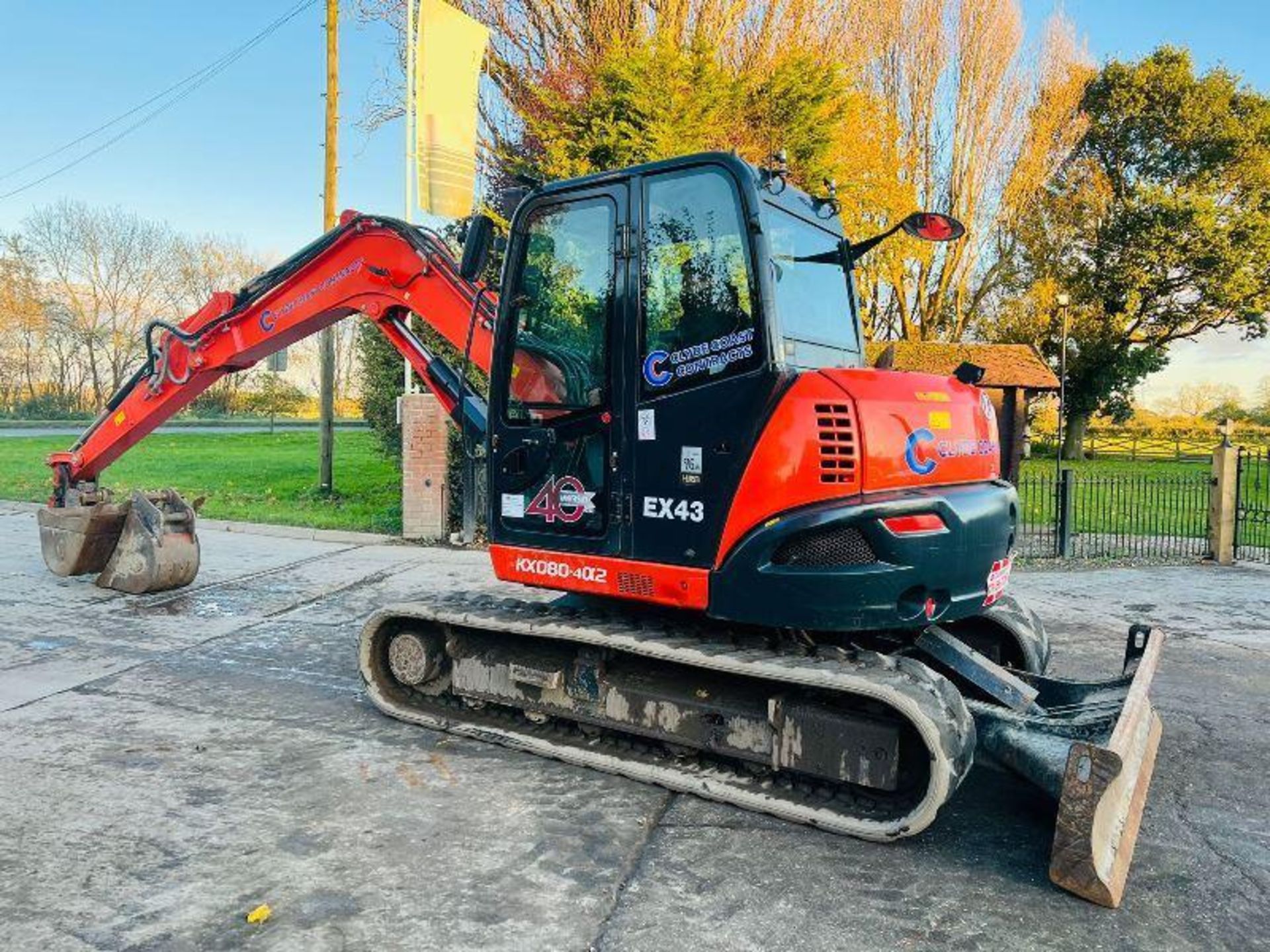 KUBOTA KX080-4 *YEAR 2020, 3022 HOURS* EXCAVATOR *YEAR, READING* C/W 2 X BUCKETS - Image 7 of 20