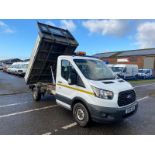 2019 19 FORD TRANSIT TIPPER - 83K MILES - FACTORY TIPPER - EURO 6.