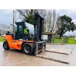 DOOSAN D130-5 DIESEL FORKLIFT *YEAR 2014* C/W TINE POSITIONER 