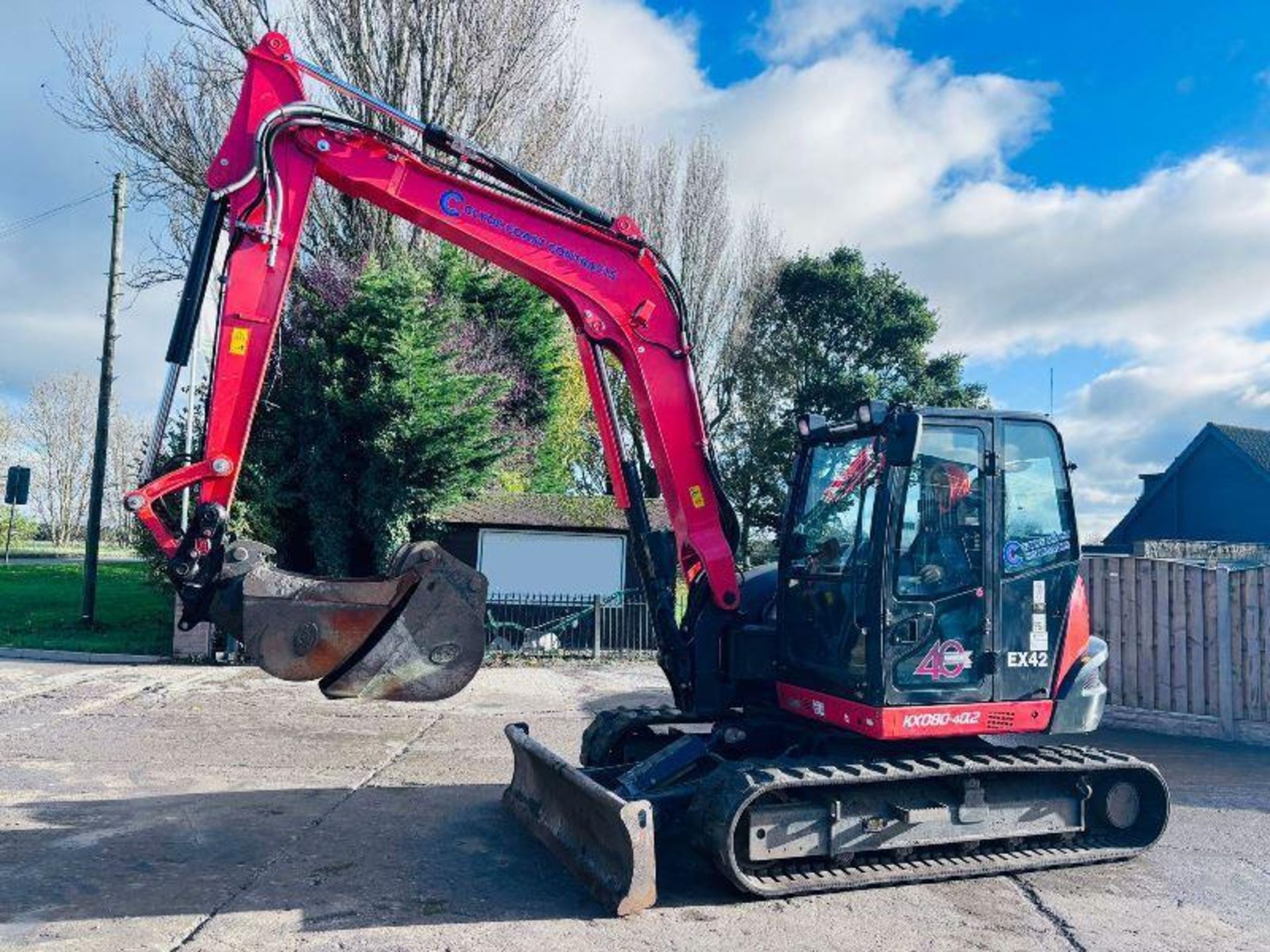 KUBOTA KX080-4A2 EXCAVATOR *YEAR 2020, 3137 READING* C/W 3 X BUCKETS - Image 6 of 18