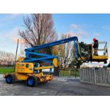 GENIE Z-60/34 4WD ARTICULATED RAIL ROAD BOOM LIFT * 20.3 METER REACH *