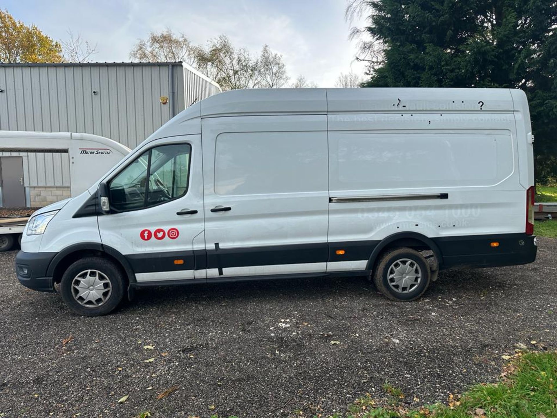 2020 69 FORD TRANSIT 350 L4 H3 TREND PANEL VAN - 113K MILES - LATER SHAPE - RWD - EURO 6  - Image 3 of 10