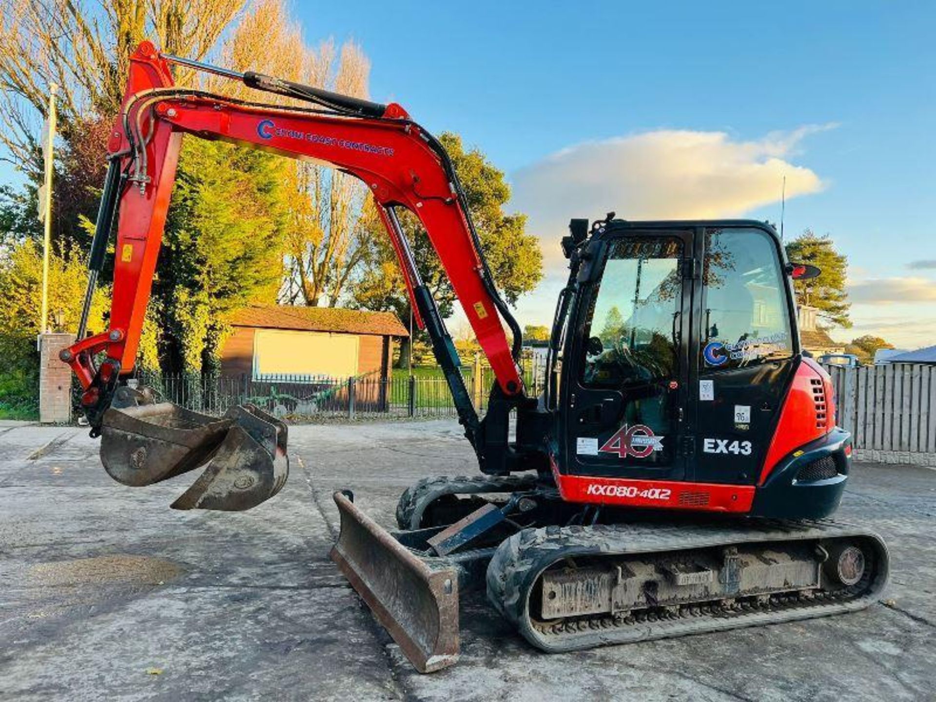 KUBOTA KX080-4 *YEAR 2020, 3022 HOURS* EXCAVATOR *YEAR, READING* C/W 2 X BUCKETS - Image 5 of 20