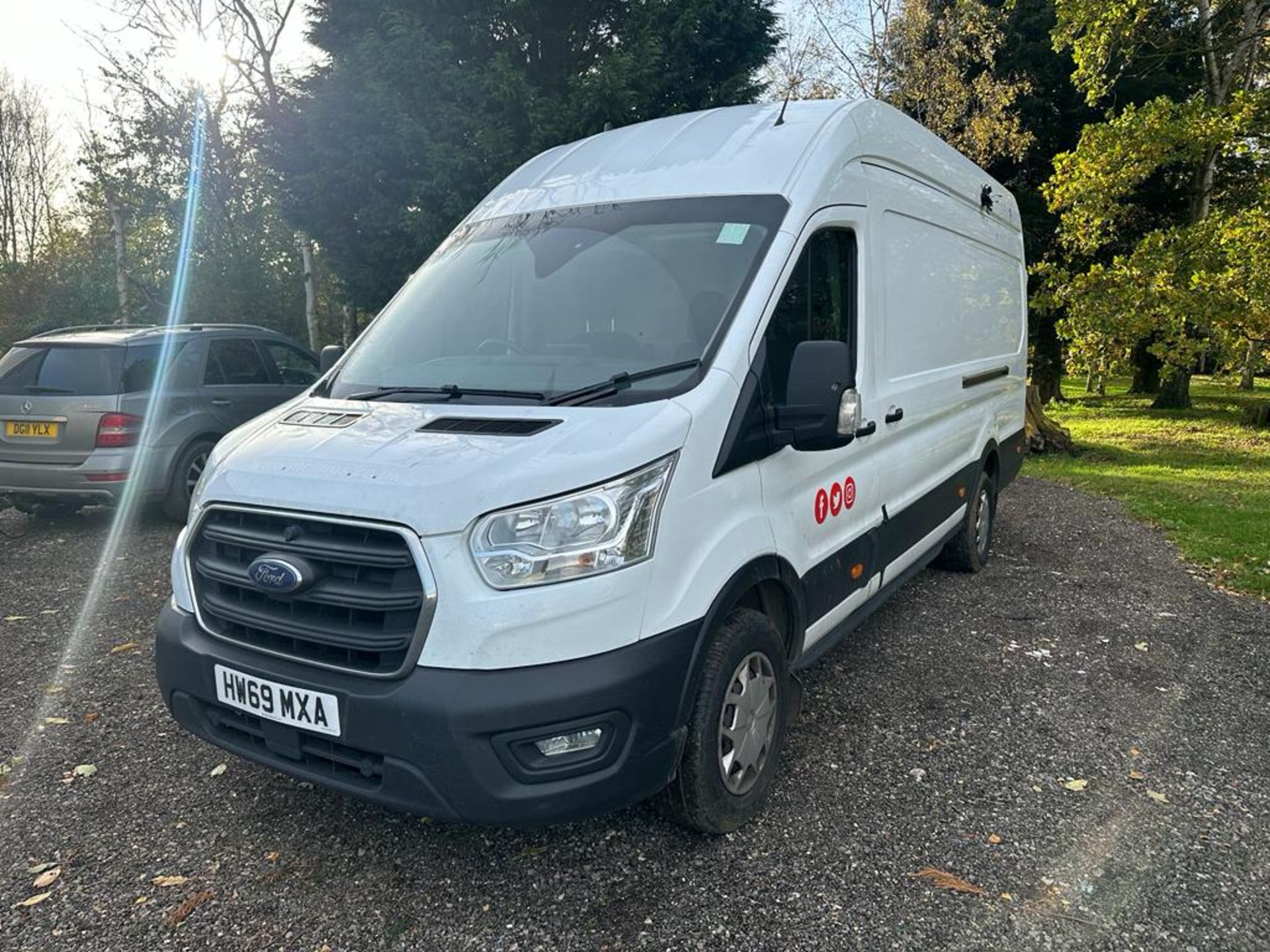 2020 69 FORD TRANSIT 350 L4 H3 TREND PANEL VAN - 113K MILES - LATER SHAPE - RWD - EURO 6  - Image 2 of 10