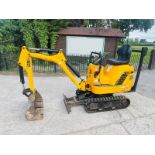 JCB MICRO DIGGER *2753 HOURS* C/W EXPANDING & RUBBER TRACKS