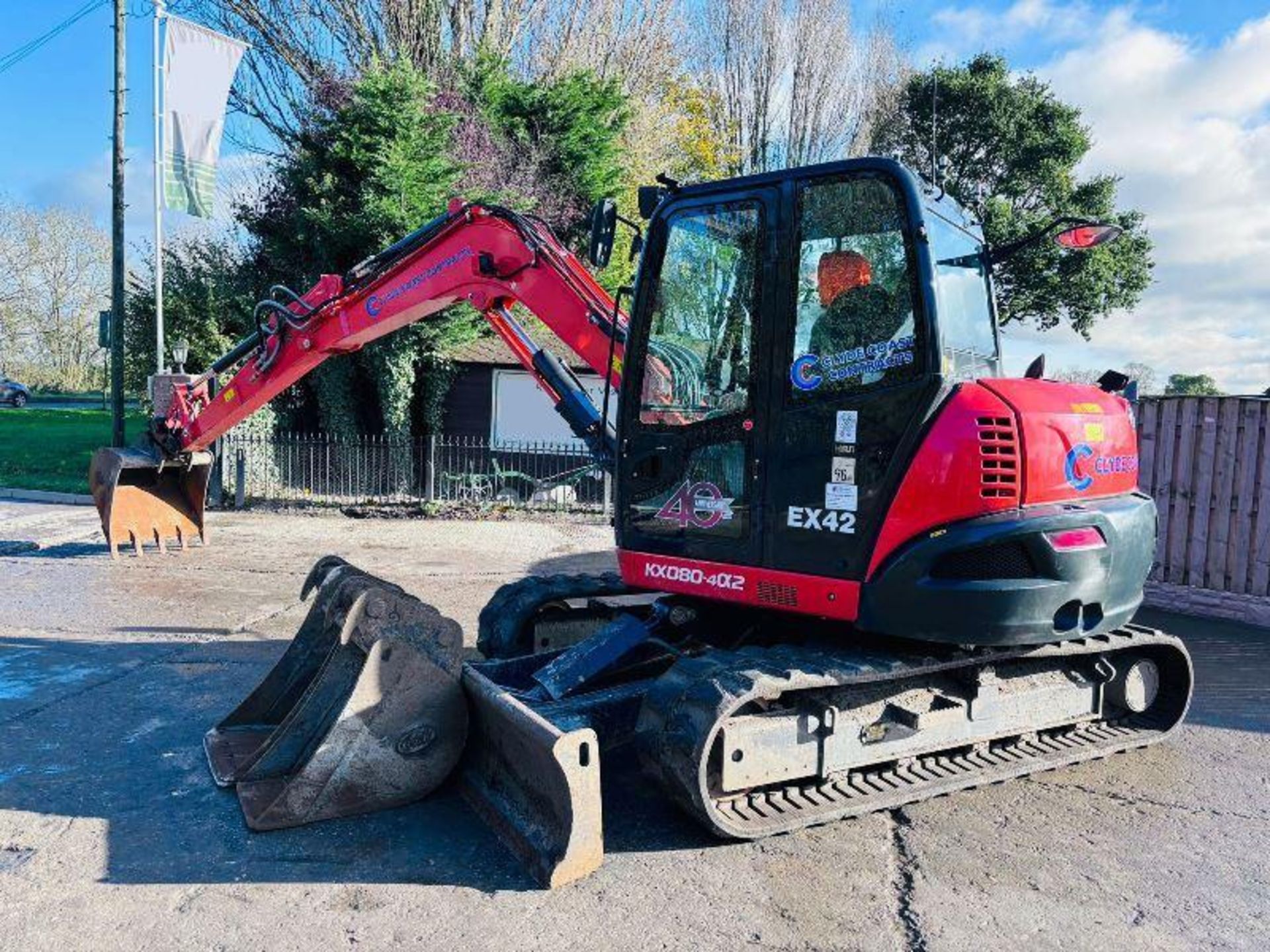 KUBOTA KX080-4A2 EXCAVATOR *YEAR 2020, 3137 READING* C/W 3 X BUCKETS - Image 18 of 18