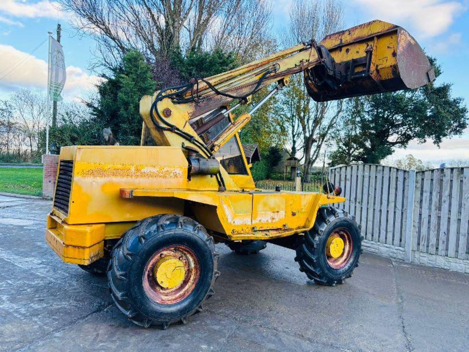 MATBRO TELESTAR 3 4WD TELEHANDLER C/W BUCKET & PALLET TINES - Image 5 of 14