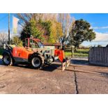 JLG 4013 4WD TELEHANDLER *YEAR 2008, 6264 HOURS* C/W LONG PALLET TINES 