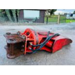 RAMMER ROTATING SHEAR C/W 80MM PINS & PIPES