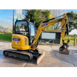 CATERPILLAR 302.7 TRACKED EXCAVATOR *YEAR 2014* C/W QUICK HITCH 