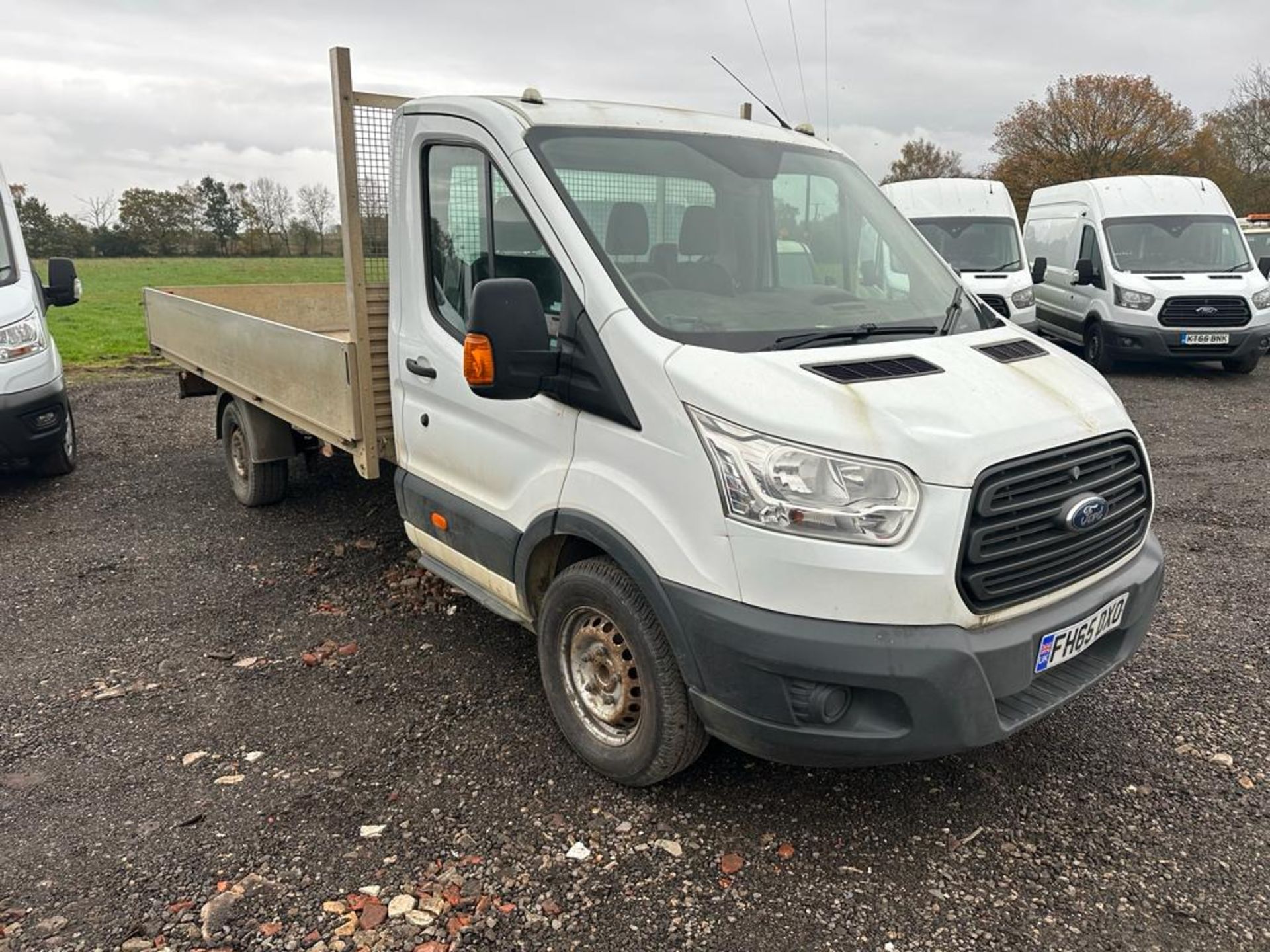 2015 65 FORD TRANSIT LWB DROPSIDE - 117K MILES - L4 MODEL - RWD