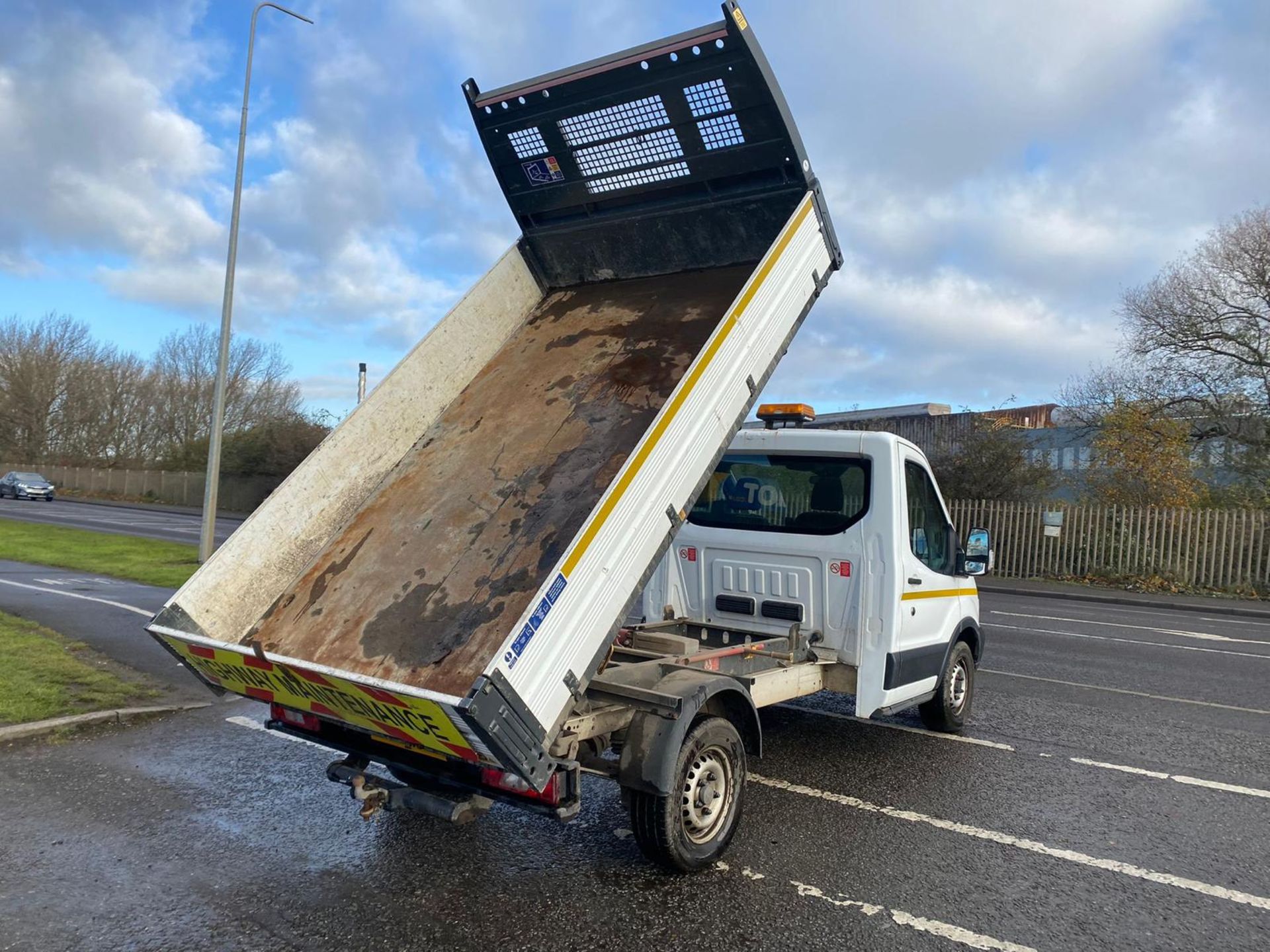 2019 19 FORD TRANSIT TIPPER - 83K MILES - FACTORY TIPPER - EURO 6. - Image 7 of 10