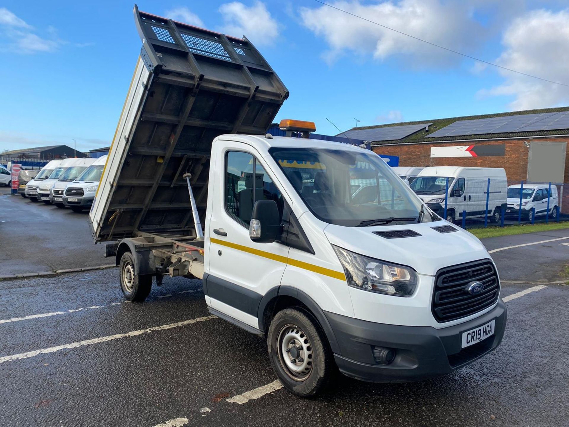 2019 19 FORD TRANSIT TIPPER - 83K MILES - FACTORY TIPPER - EURO 6.