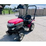 YANMAR GK13 4WD COMPACT TRACTOR *1451 HOURS* C/W ROLE BAR