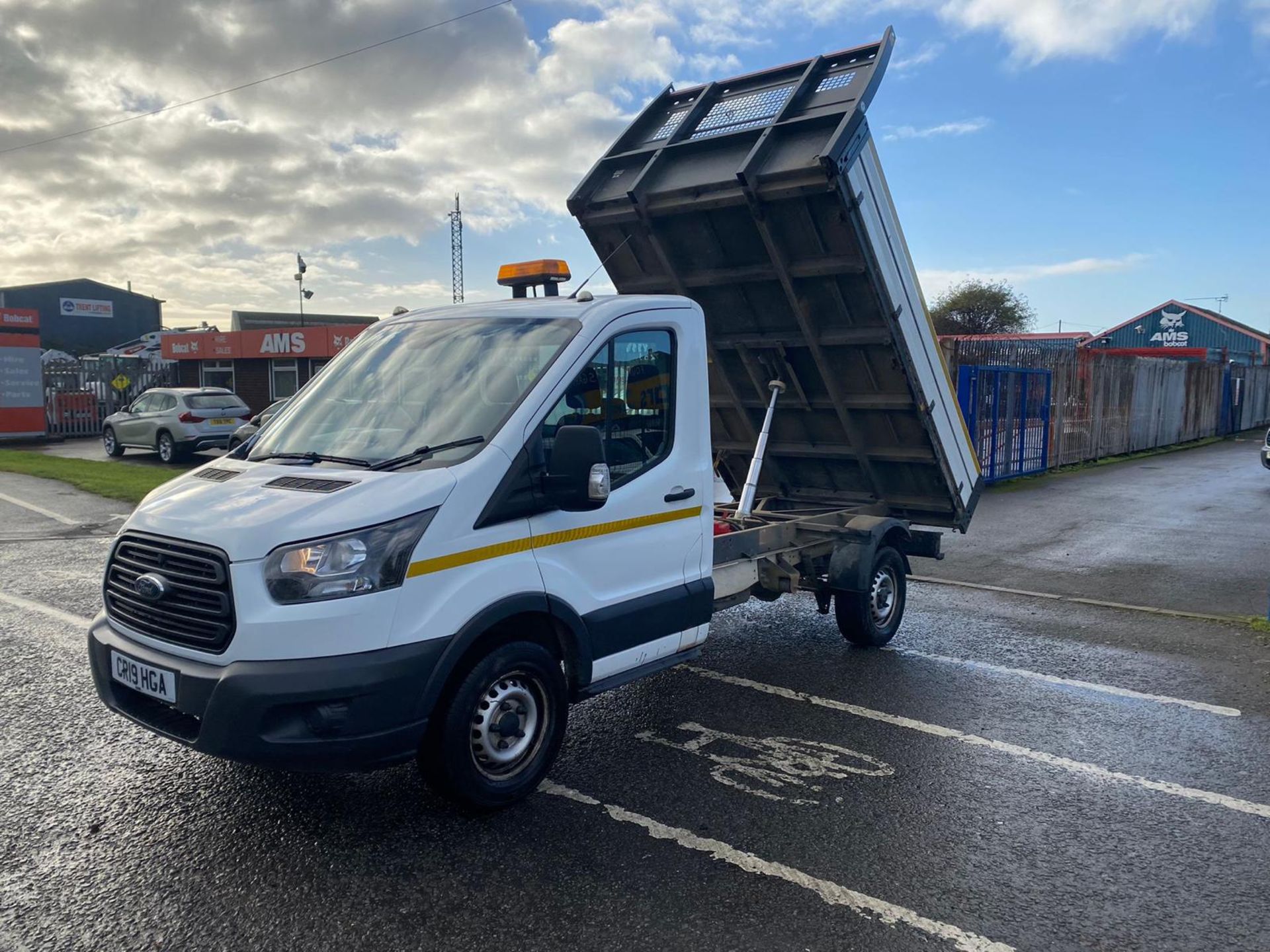 2019 19 FORD TRANSIT TIPPER - 83K MILES - FACTORY TIPPER - EURO 6. - Image 3 of 10