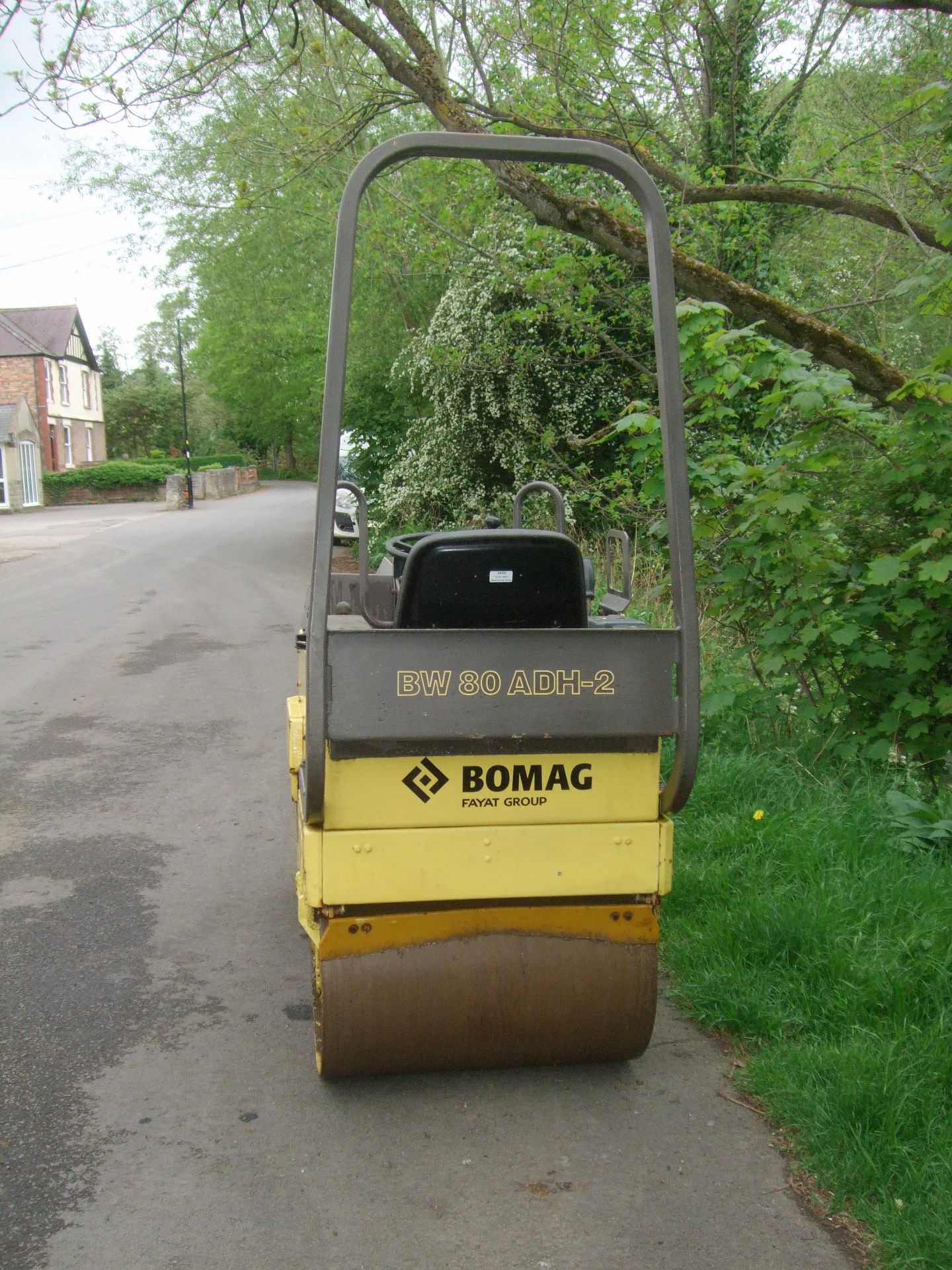 BOMAG BW80 ADH-2 ROLLER - 2628 RECORDED HOURS - NEW BATTTERY - Image 3 of 5