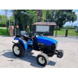 NEW HOLLAND TC21 COMPACT TRACTOR C/W FRONT WEIGHTS