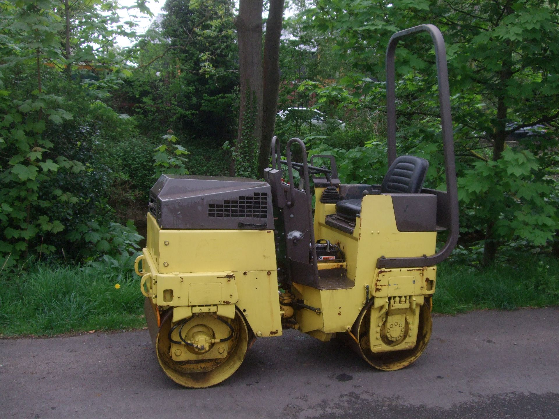 BOMAG BW80 ADH-2 ROLLER - 2628 RECORDED HOURS - NEW BATTTERY