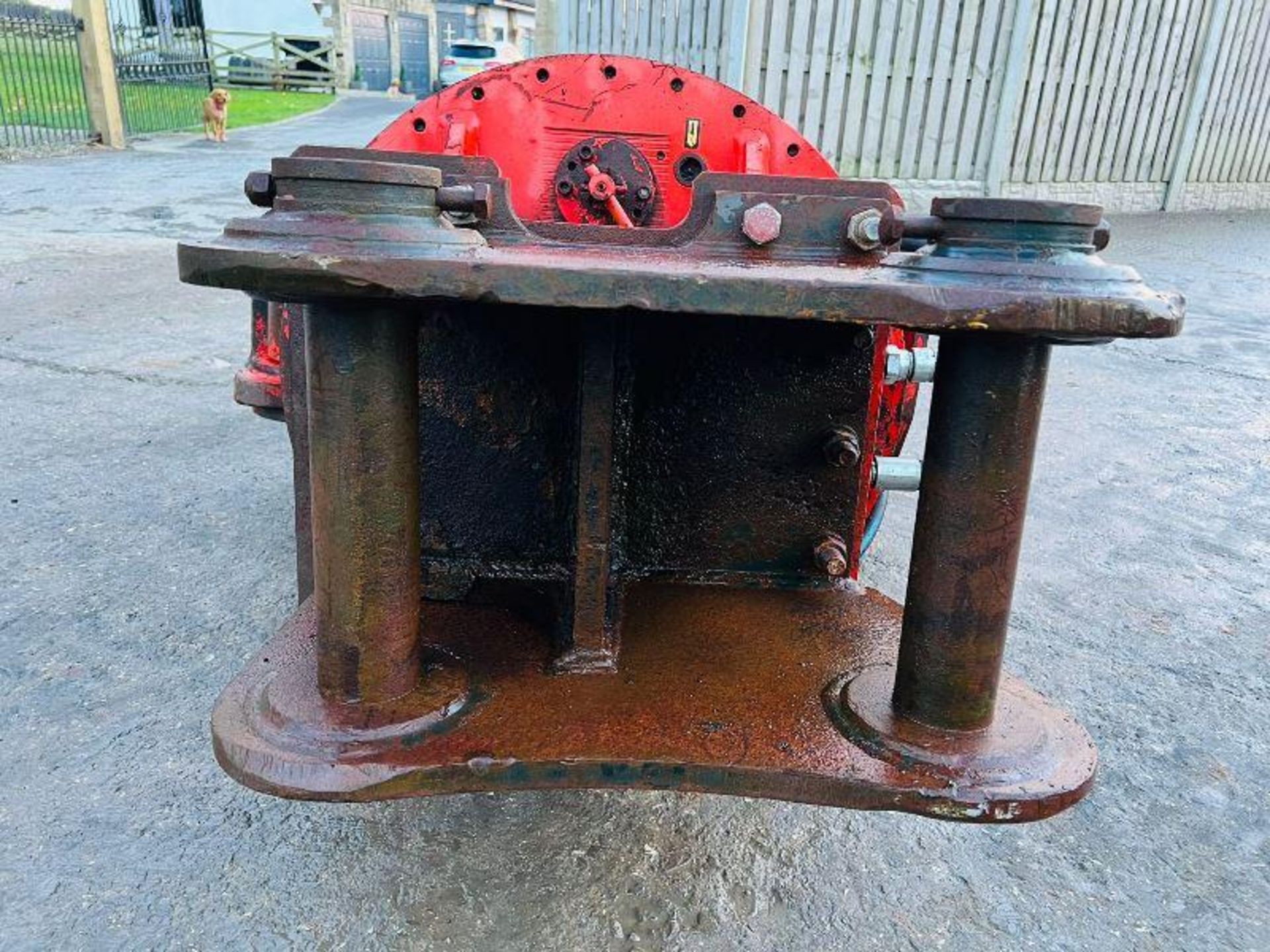 RAMMER ROTATING SHEAR C/W 80MM PINS & PIPES - Image 7 of 10