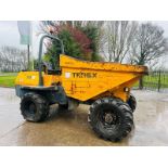 TEREX TA6 4WD DUMPER * YEAR 2011 , 2459 HOURS * C/W ROLE BAR