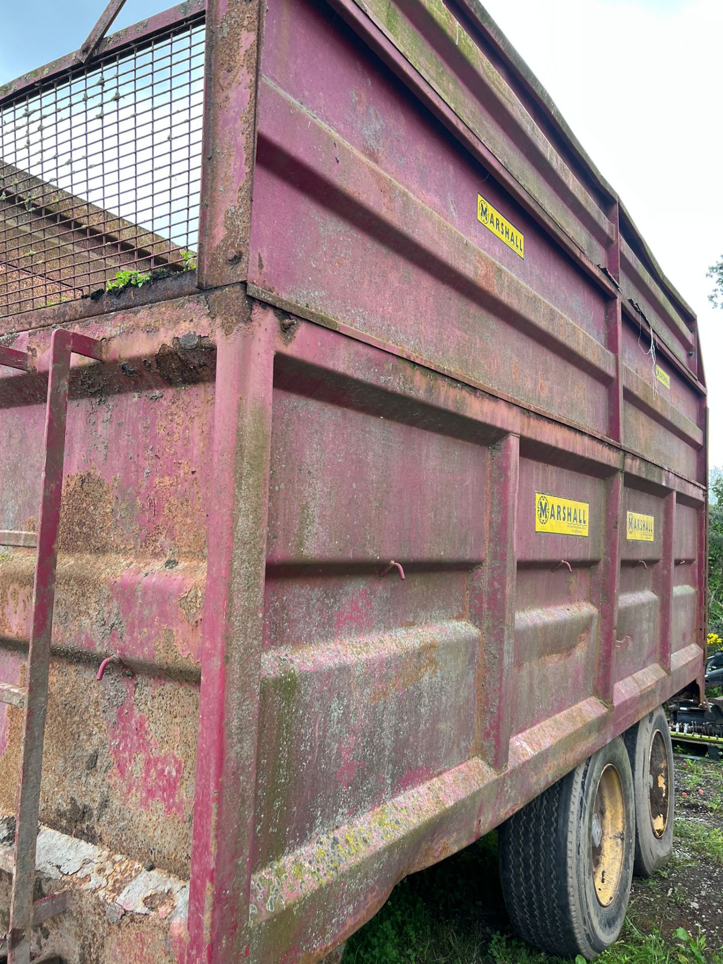 MARSHAL 11 TON SILAGE TRAILER - Image 3 of 5