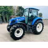 NEW HOLLAND T4-95 4WD TRACTOR *YEAR 2014, 4860 HOURS* C/W BRAND NEW TYRES