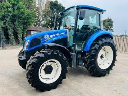 NEW HOLLAND T4-95 4WD TRACTOR *YEAR 2014, 4860 HOURS* C/W BRAND NEW TYRES