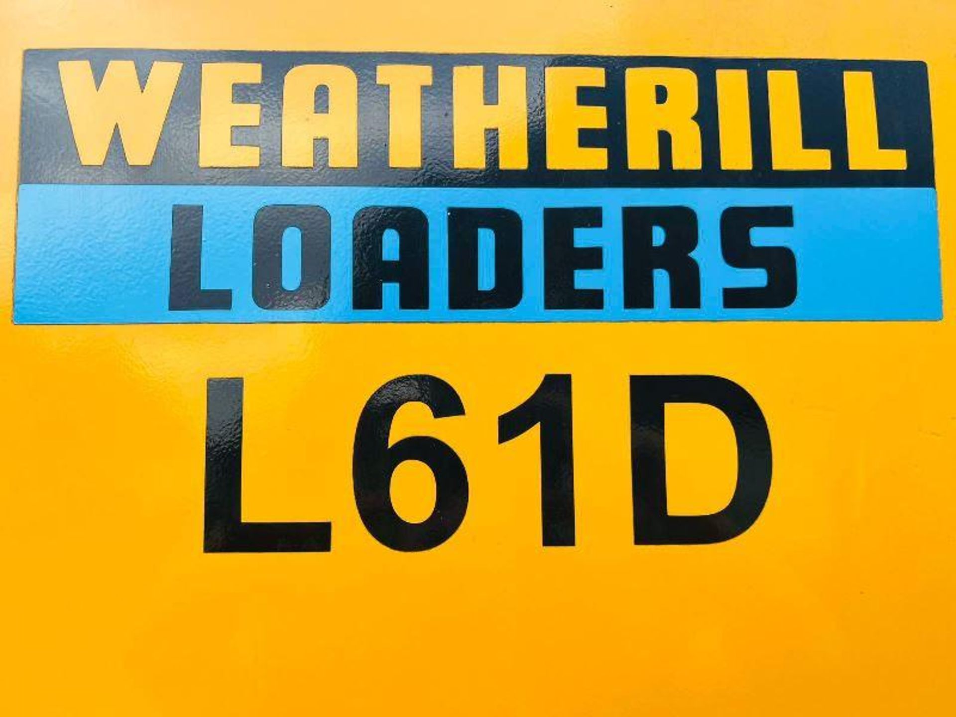 WEATHERILL L61D 4WD LOADING SHOVEL C/W LOADLOG 500+ SCALE'S - Image 14 of 15