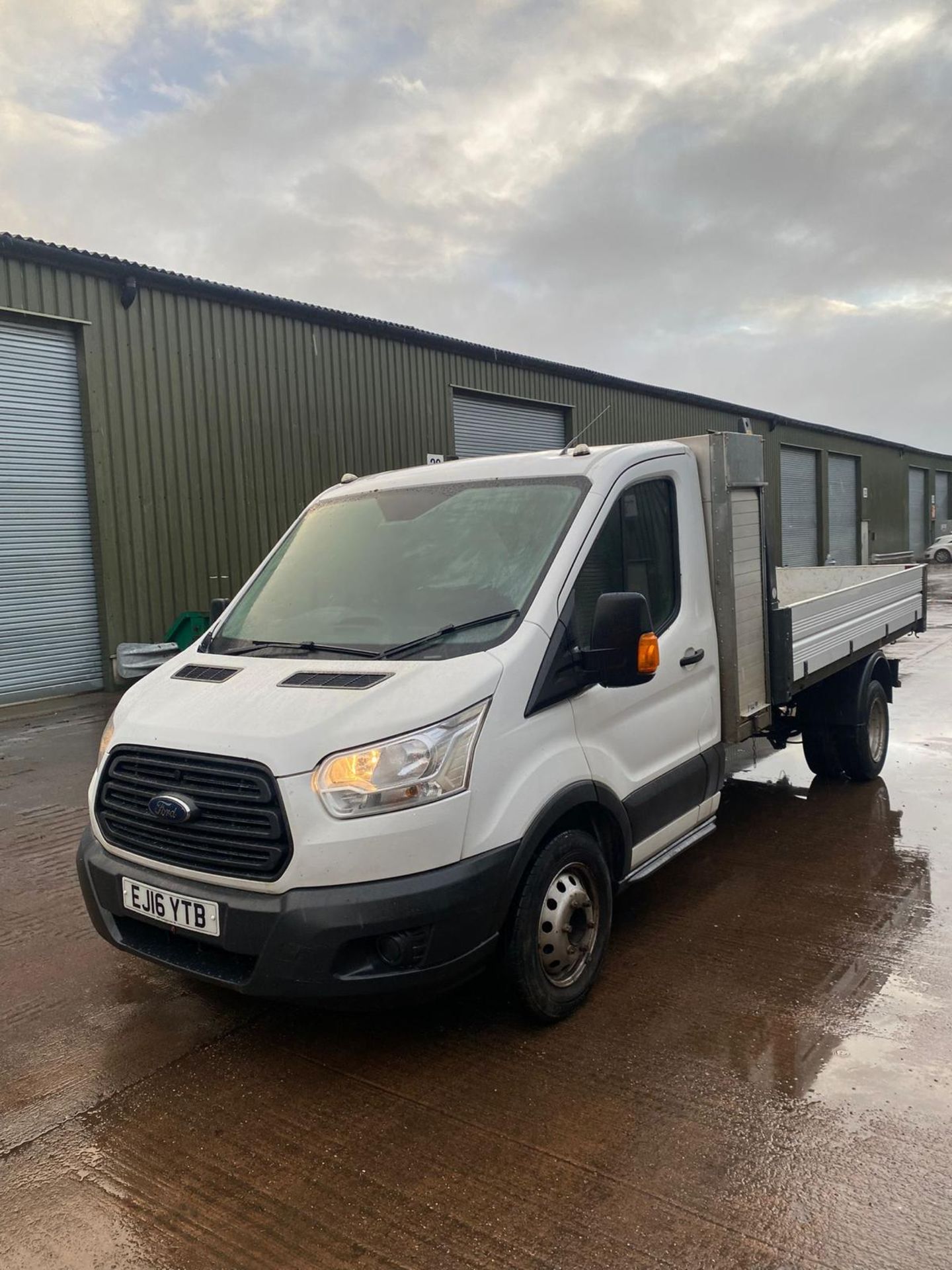 2016 FORD TRANSIT TIPPER - 161,321 MILES - 1 KEY