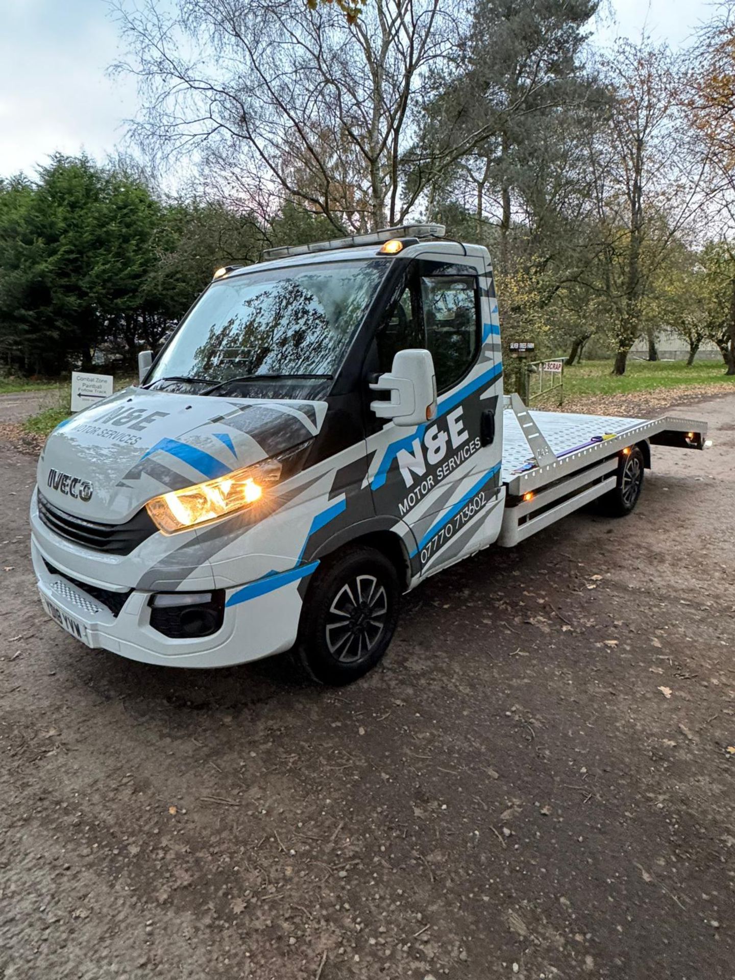 2018 18 IVECO DAILY RECOVERY TRUCK - 3.5 TON - LWB CHASSIS 3750 WHEE BASE - 127K MILES - Image 3 of 10