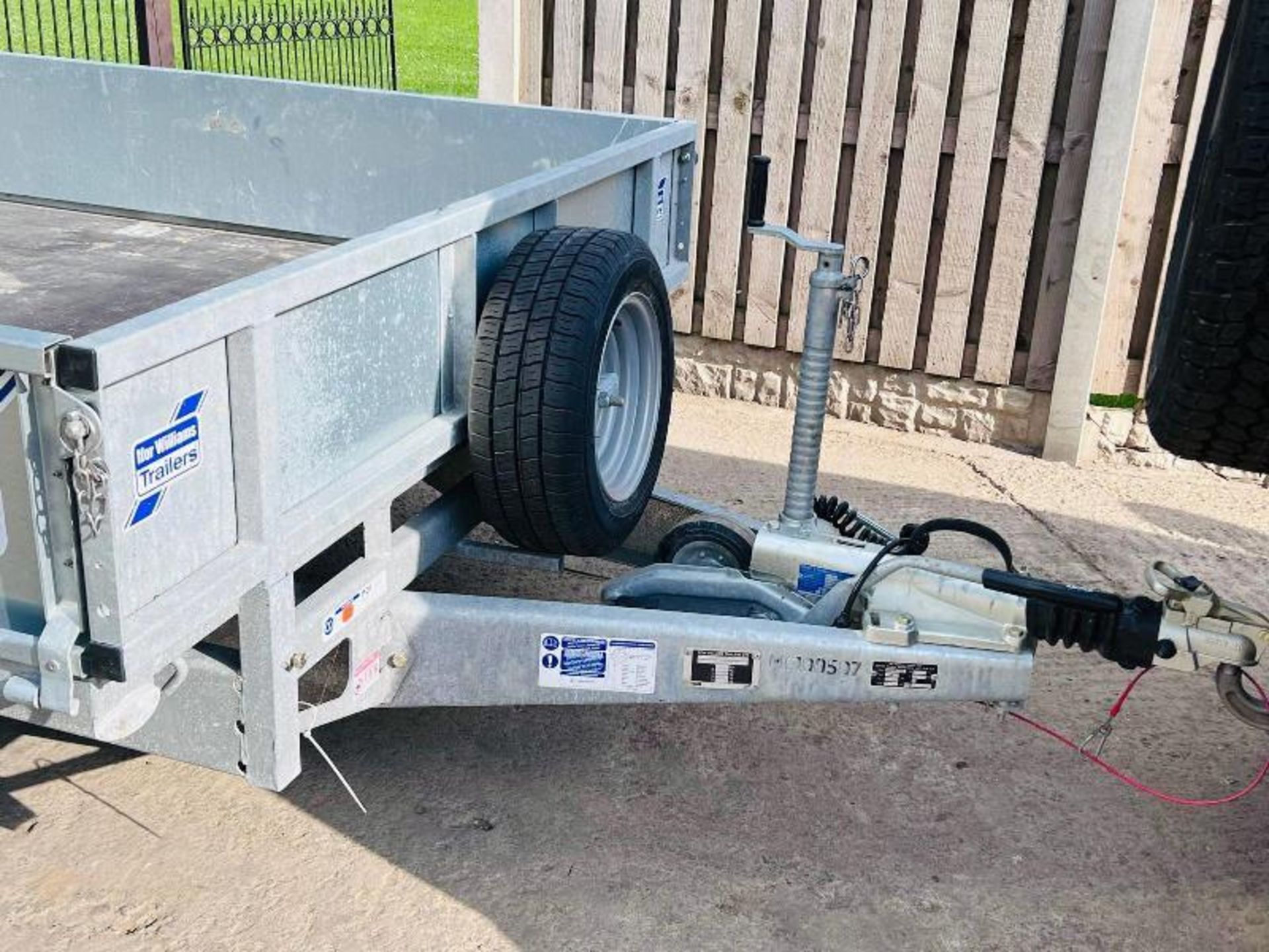 IFOR WILLIAMS TRI-AXLE DROP SIDE TRAILER * YEAR 2022 * - Image 13 of 15