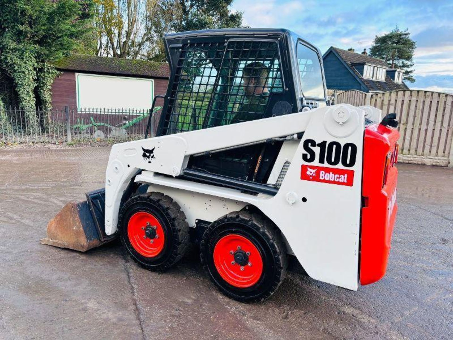 BOBCAT S100 SKIDSTEER *YEAR 2014, 1294 HOURS* C/W BUCKET - Image 12 of 15