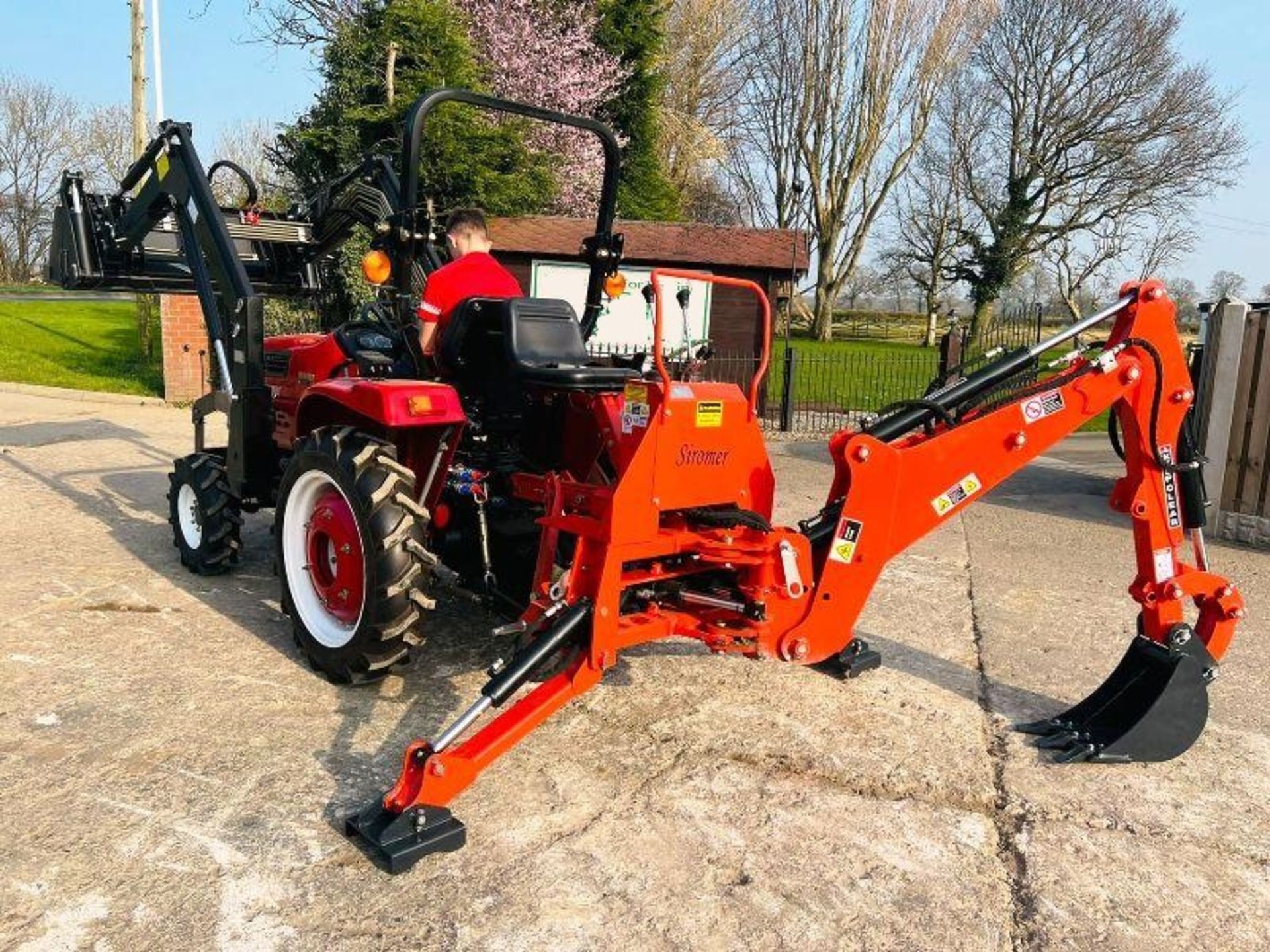 ** BRAND NEW SIROMER 304 4WD TRACTOR WITH LOADER & BACK ACTOR YEAR 2023 ** - Image 11 of 17