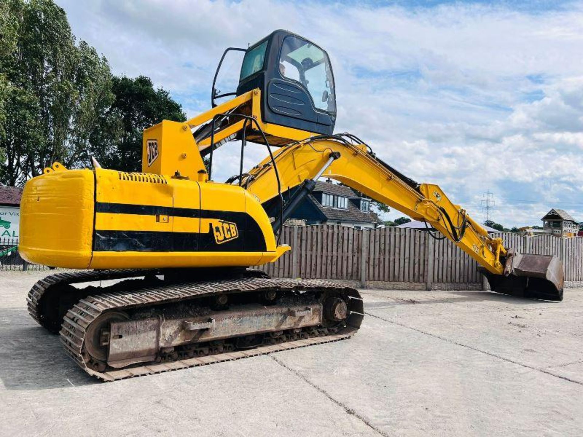 JCB JS160 HIGH RISE CABIN TRACKED EXCAVATOR *YEAR 2010* C/W QUICK HITCH - Image 10 of 15