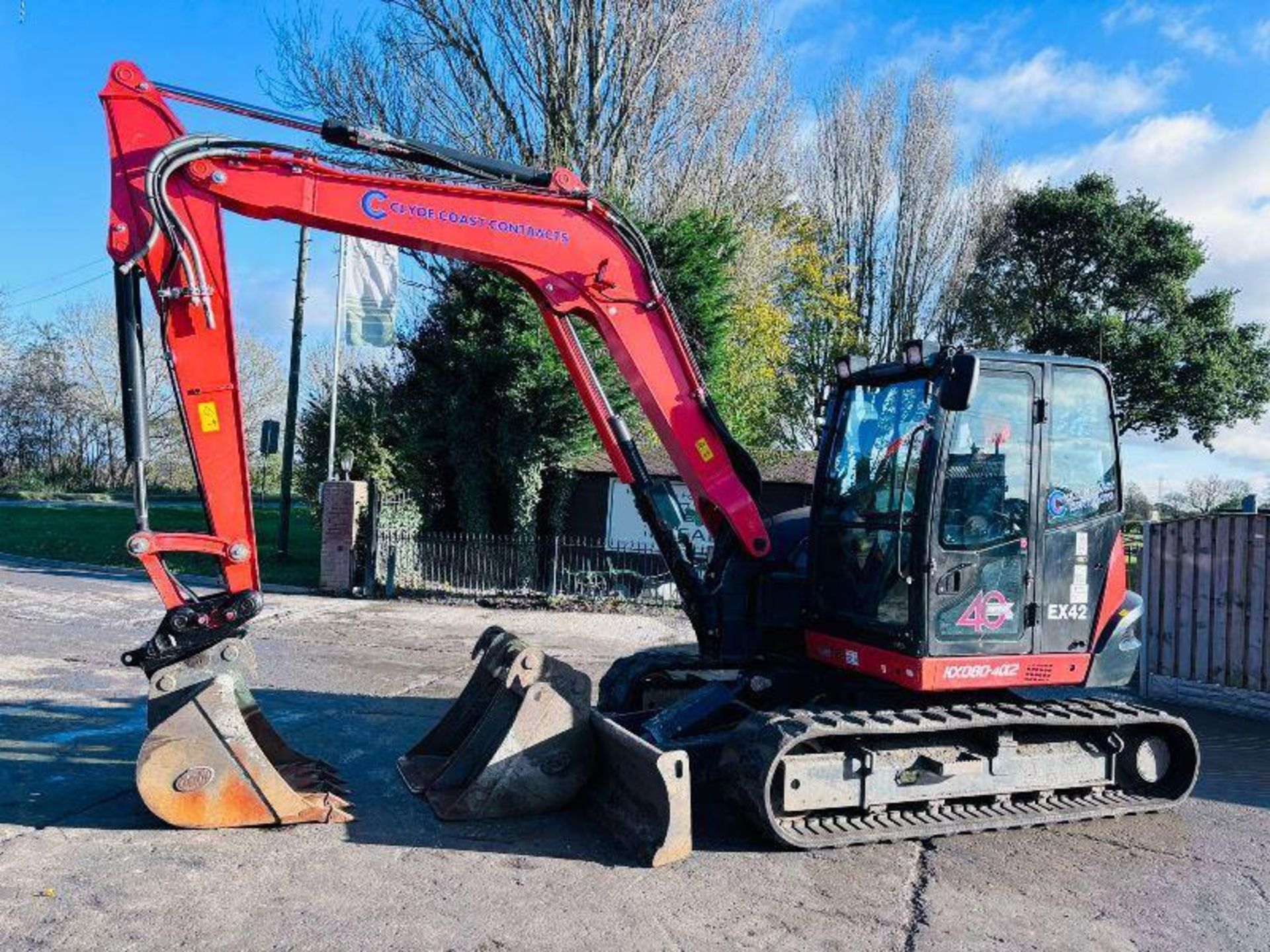 KUBOTA KX080-4A2 EXCAVATOR *YEAR 2020, 3137 READING* C/W 3 X BUCKETS - Bild 17 aus 18