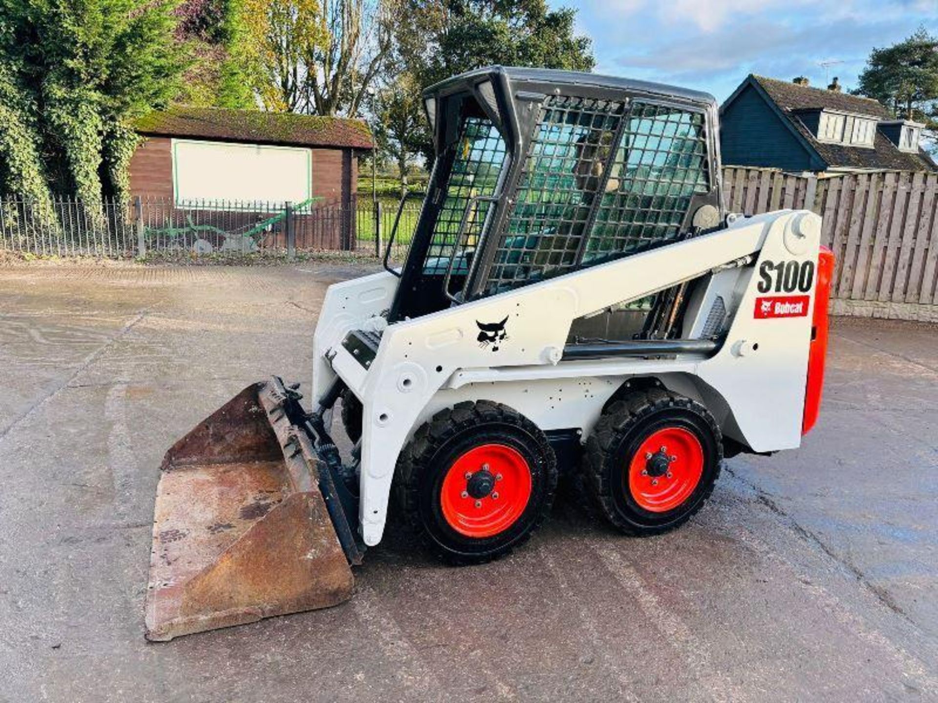 BOBCAT S100 SKIDSTEER *YEAR 2014, 1294 HOURS* C/W BUCKET - Image 3 of 15